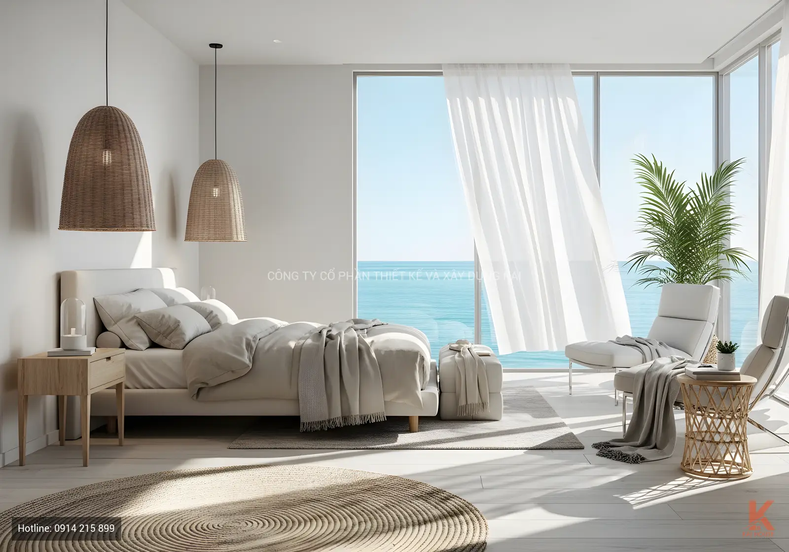 Kh&ocirc;ng gian ph&ograve;ng ngủ