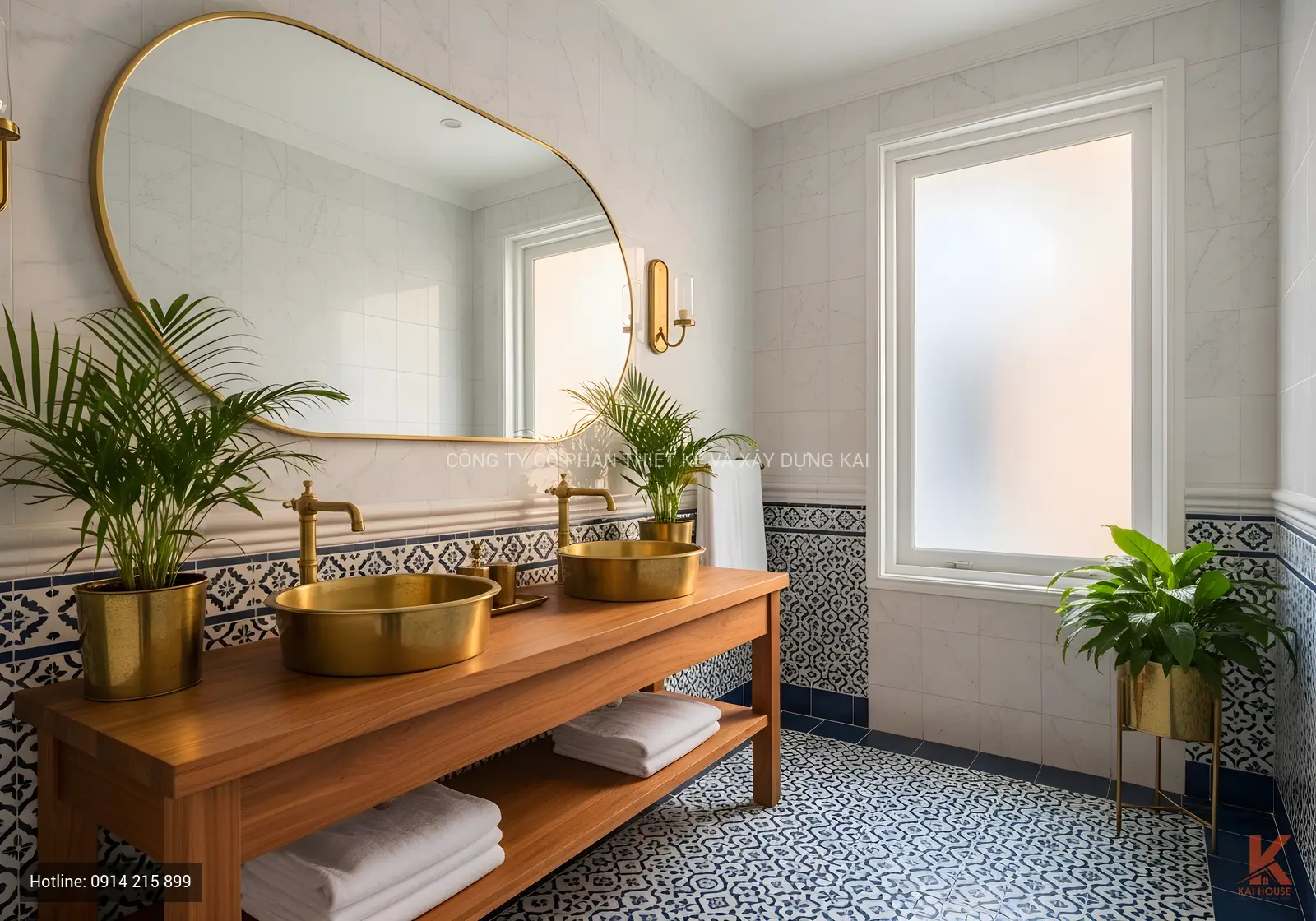 Kh&ocirc;ng gian ph&ograve;ng tắm