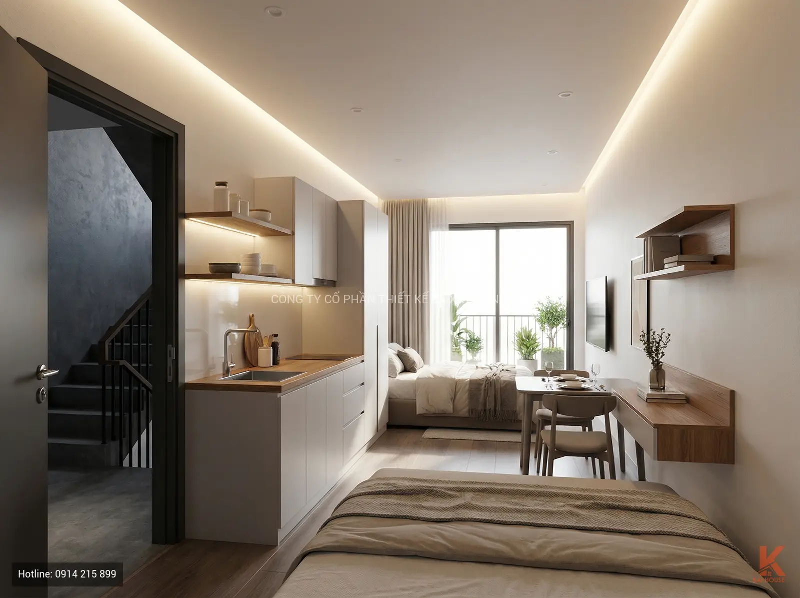 Kh&ocirc;ng gian sống hiện đại với sự tinh tế v&agrave; thanh lịch