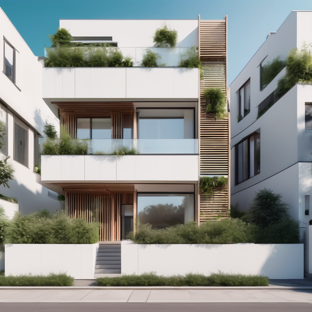 Mẫu Thiết Kế Nhà Phố 3 Tầng Hiện Đại - The Modern Oasis (Đà Nẵng)