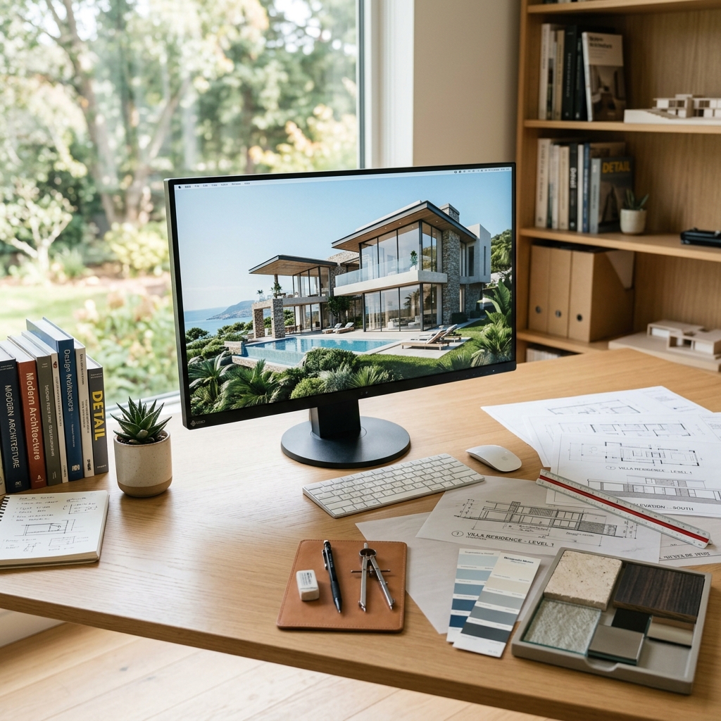 Phương án thiết kế biệt thự