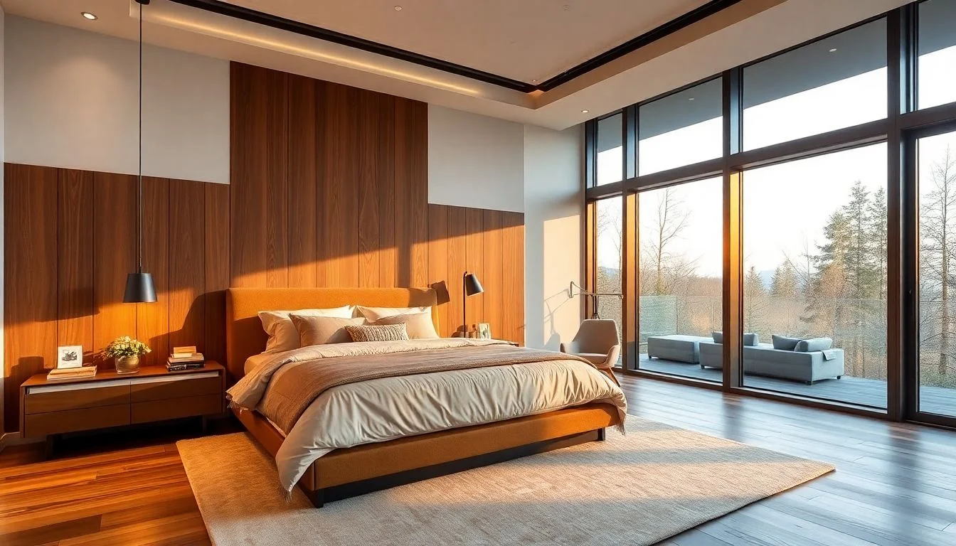 Nội thất phòng ngủ Master sang trọng