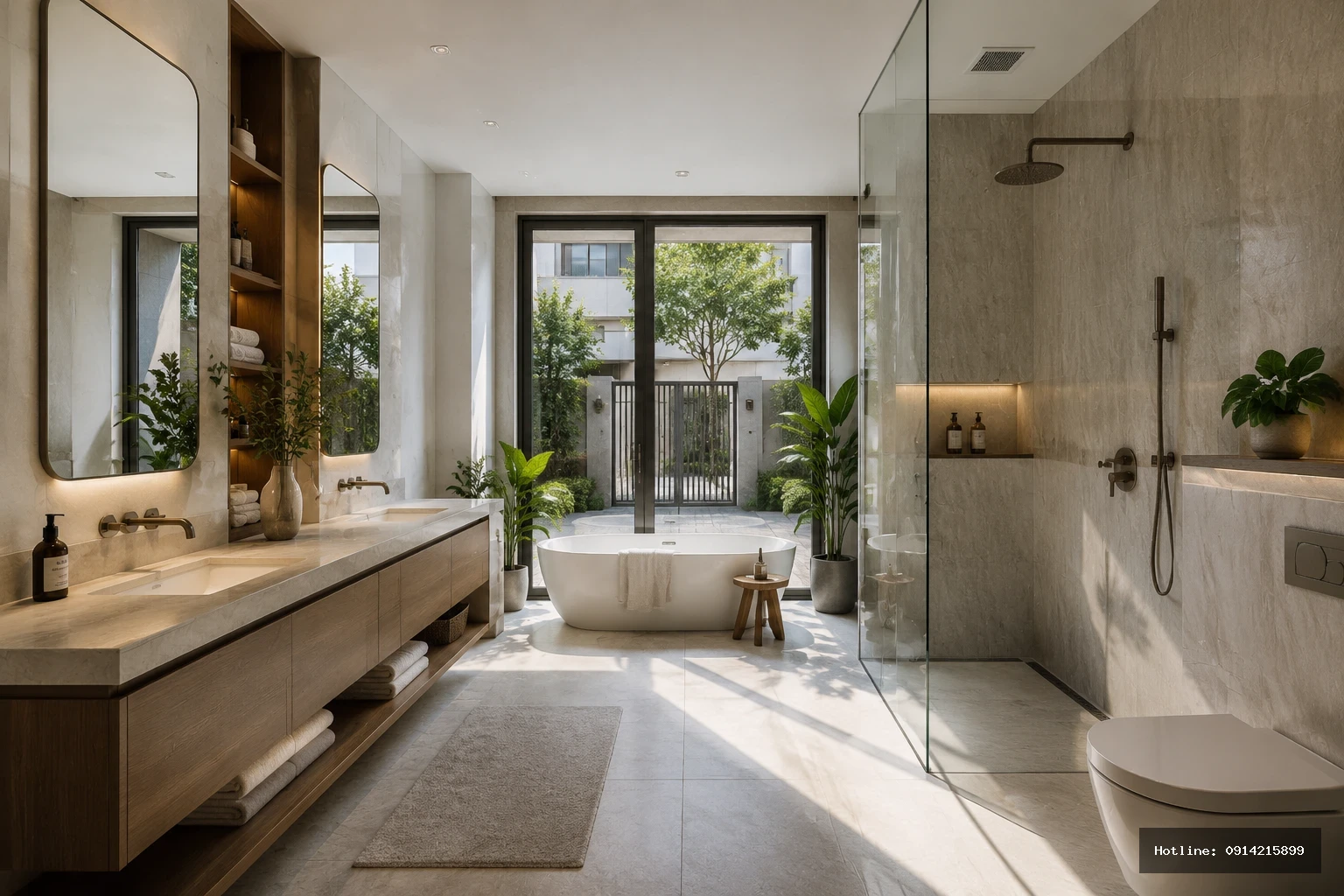 Phong tam master | Master Bathroom View