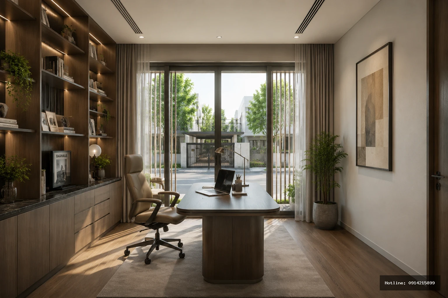 Khong gian lam viec | Workspace / Home Office View