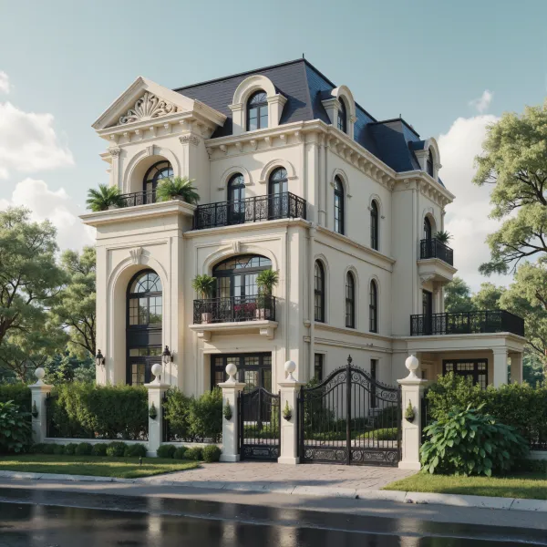 Biệt thự 3 tầng  tân cổ điển BT-05