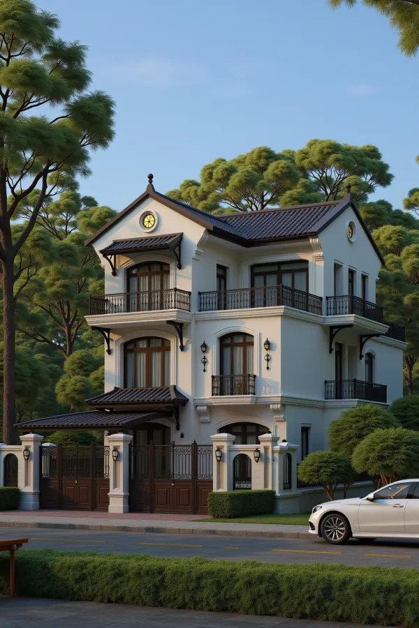 Mãu biệt thự Indochine BT-01
