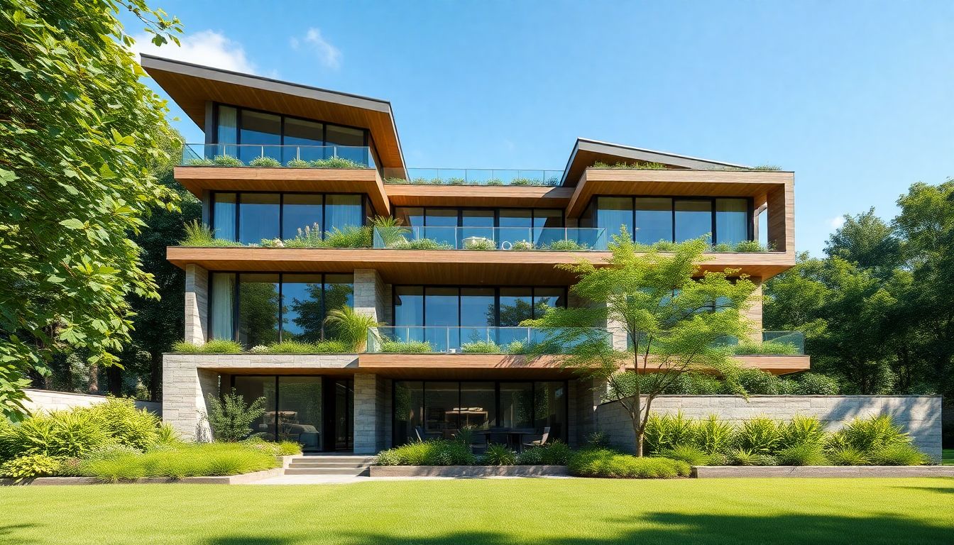 Mẫu Thiết Kế Biệt Thự 3 Tầng Hiện Đại - Eco Green Villa